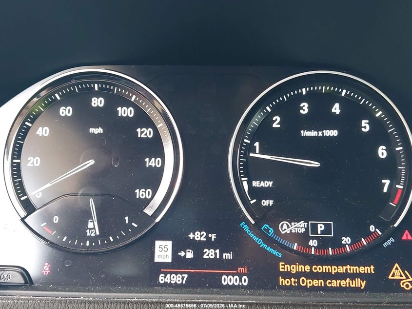 2020 BMW X1 xDrive28I VIN: WBXJG9C01L5R28216 Lot: 45575656