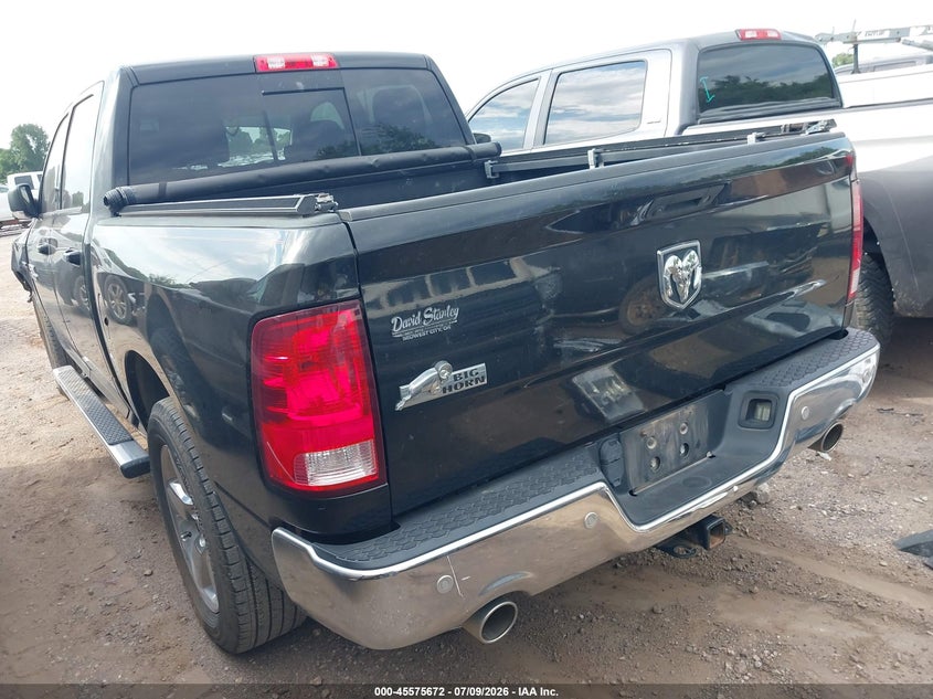Vin: 3c6rr6lt0hg636972, lot: 46074025, ram 1500 big horn  4x2 5'7 box 20173