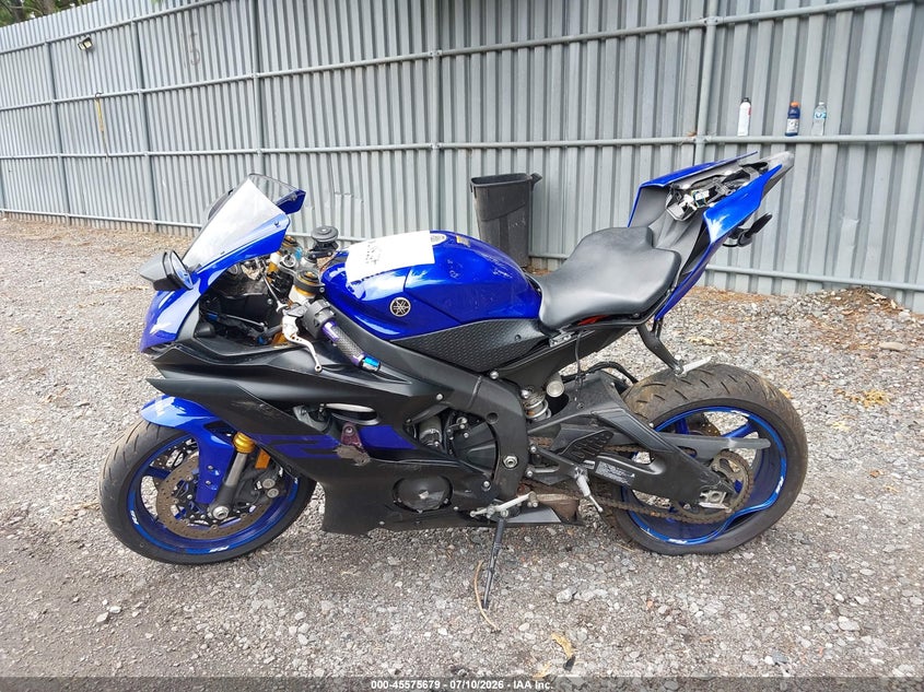 2019 Yamaha Yzfr6 VIN: JYARJ28EXKA004985 Lot: 45575679