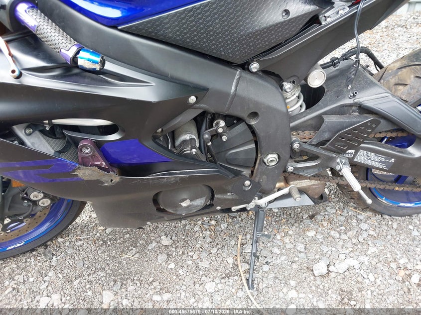 2019 Yamaha Yzfr6 VIN: JYARJ28EXKA004985 Lot: 45575679
