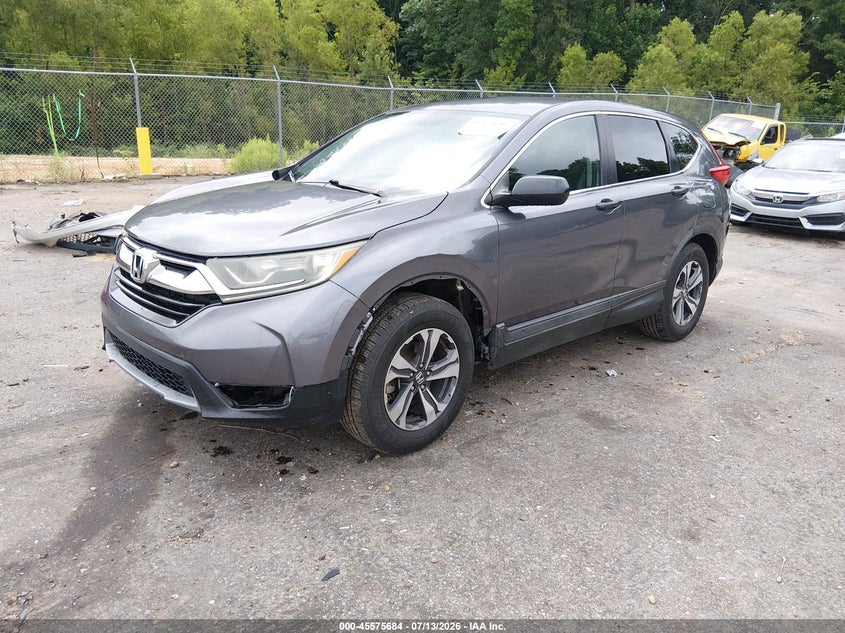 2018 Honda Cr-V Lx, Правый бок, IAAI, VIN 2HKRW5H36JH401851 — фото 2