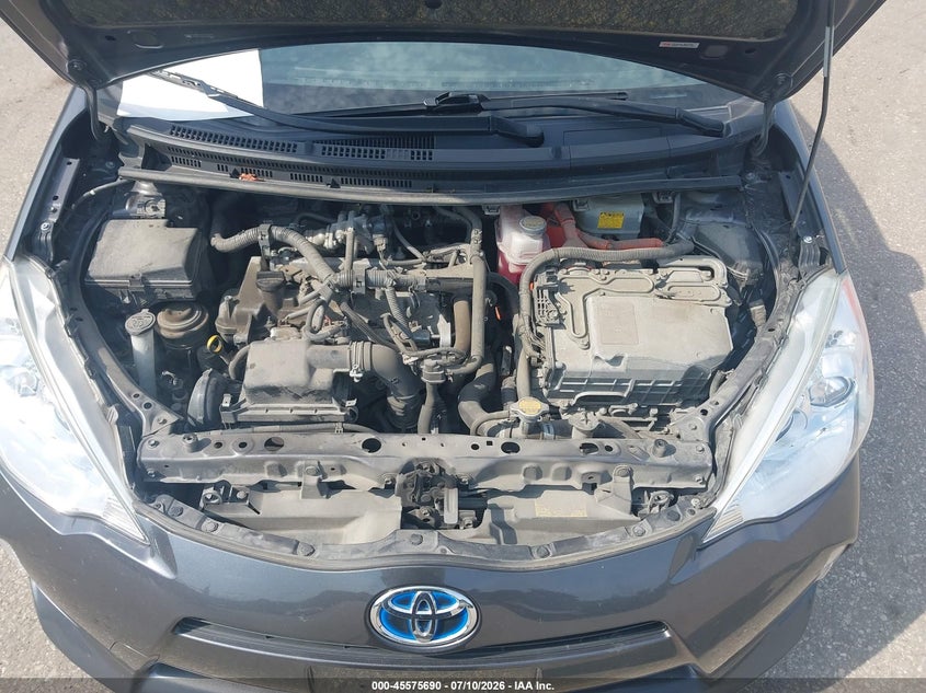 2012 Toyota Prius C Two VIN: JTDKDTB36C1023562 Lot: 45575690