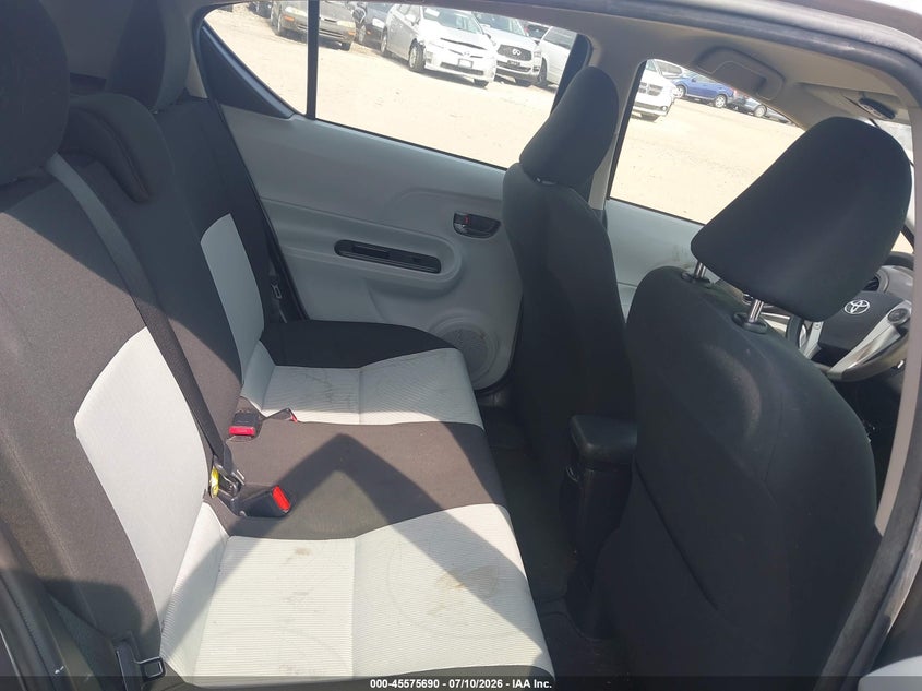 2012 Toyota Prius C Two VIN: JTDKDTB36C1023562 Lot: 45575690