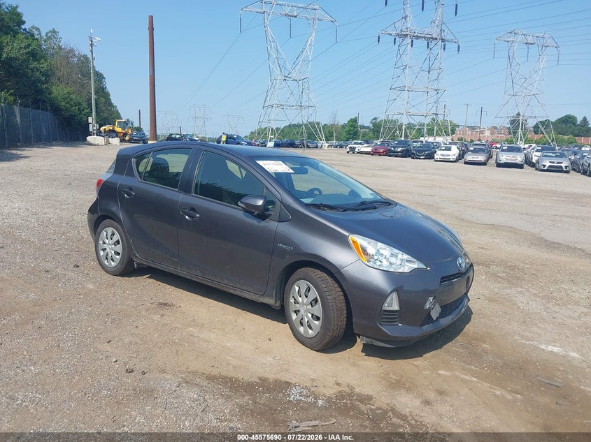 TOYOTA PRIUS C 2012 VIN JTDKDTB36C1023562