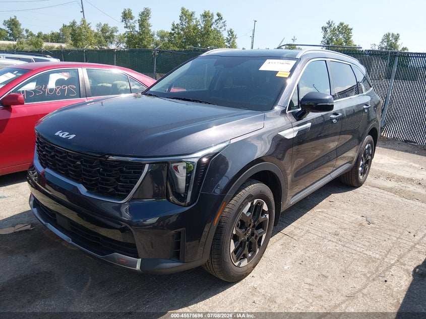 2026 Kia Sorento, Hail, IAAI, VIN 5XYRLDJC3TG418095 — photo 2