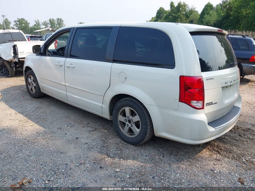 Vin: 2c4rdgcgxcr219121, lot: 46074054, dodge grand caravan sxt 20123