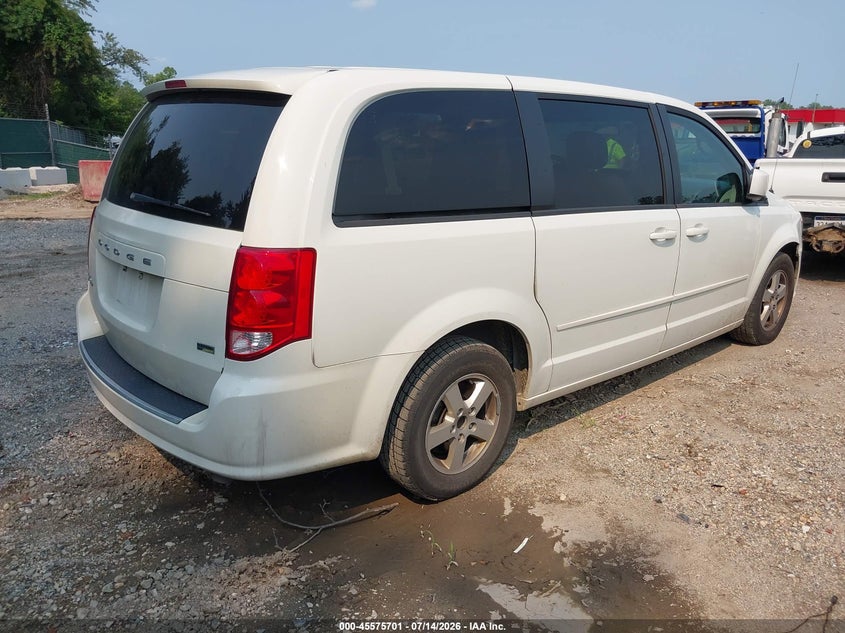 Vin: 2c4rdgcgxcr219121, lot: 46074054, dodge grand caravan sxt 20124