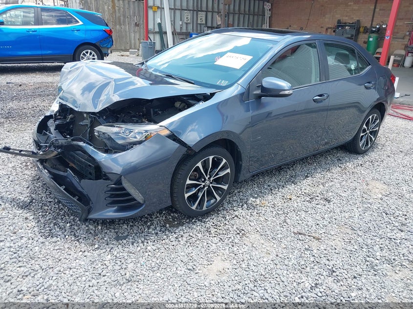 2017 Toyota Corolla, Front End, IAAI, VIN 2T1BURHEXHC826955 — photo 2