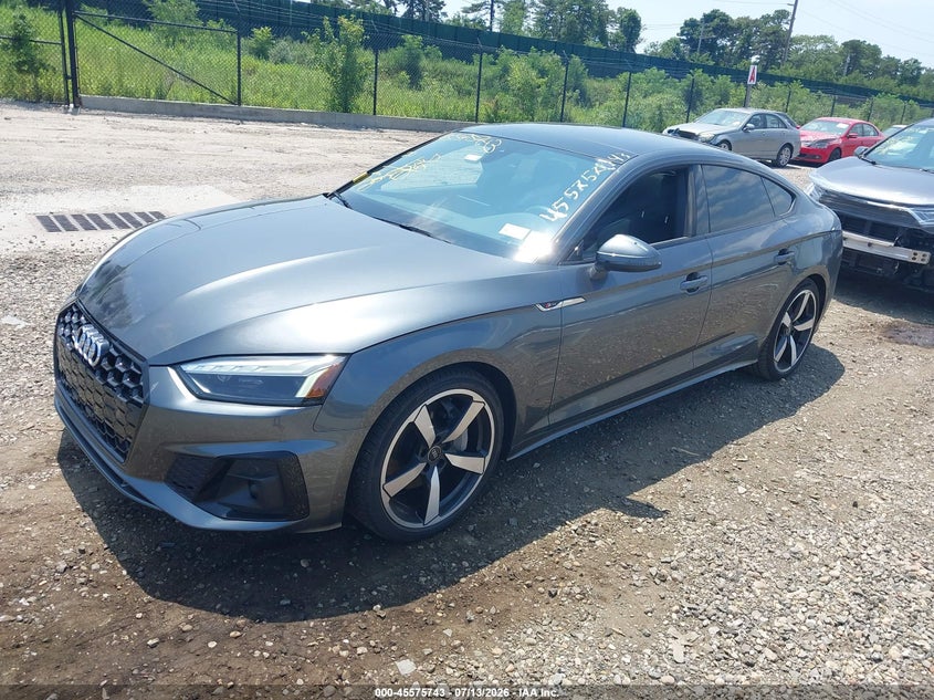 Vin: waufacf54sa019110, lot: 46074096, audi a5 sportback premium plus 45 tfsi s line quattro s tronic 20252