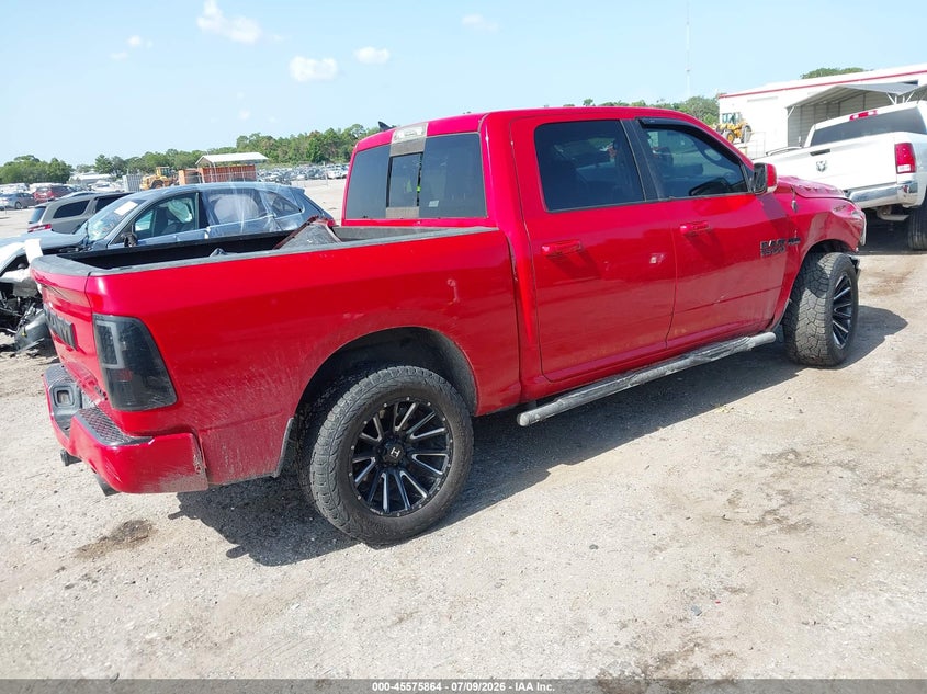 Vin: 1c6rr7mt5hs666370, lot: 46074217, ram 1500 night  4x4 5'7 box 20174