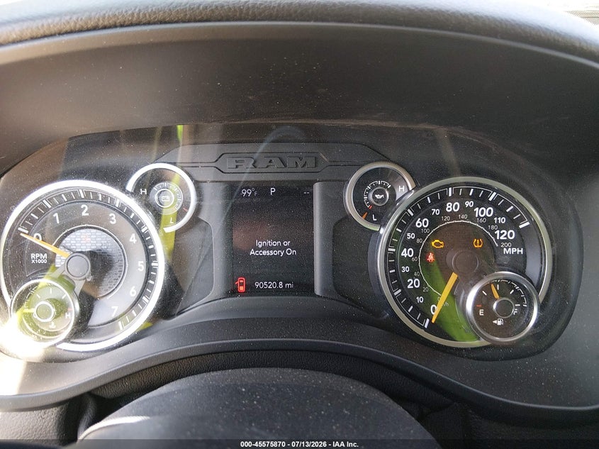 2020 RAM 1500 TRUCK 3.6L V-6 DOHC, VVT, 305HP