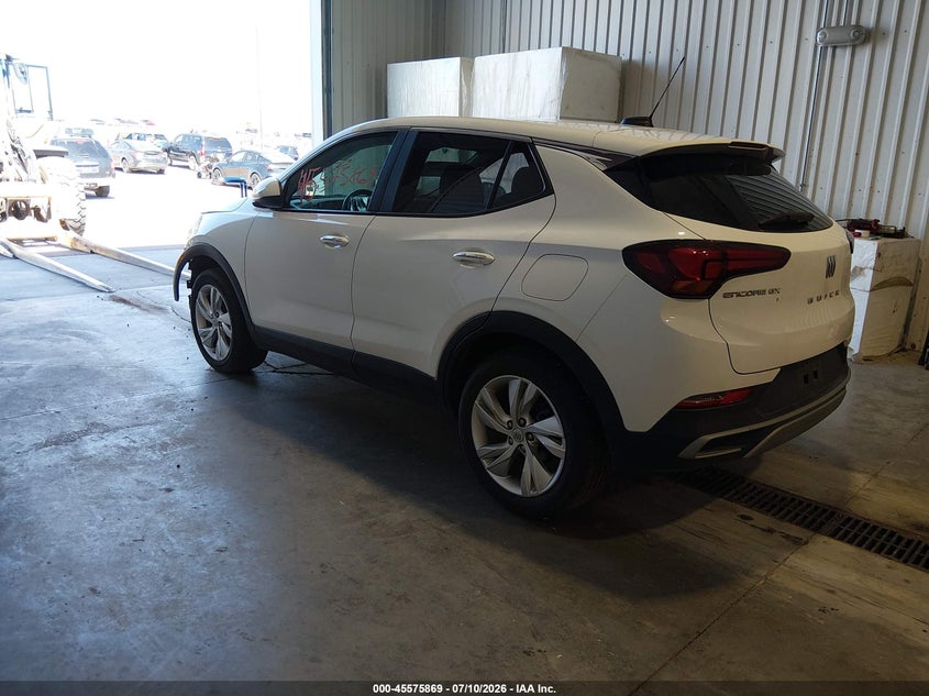 Vin: kl4ambs27rb077723, lot: 46074223, buick encore gx preferred fwd 20243