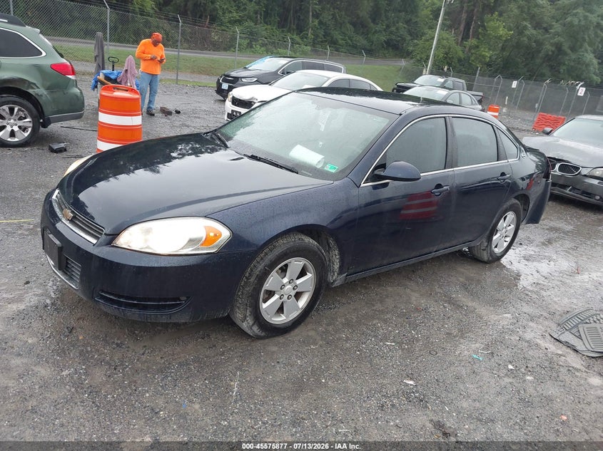 2008 Chevrolet Impala, Удар сзади, IAAI, VIN 2G1WT58K889159010 — фото 2