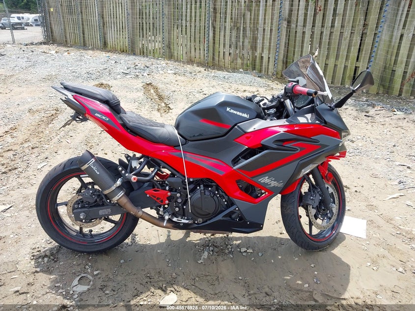 2025 Kawasaki Ex500 A/B VIN: ML5EXGJ1XSDA59048 Lot: 45575928
