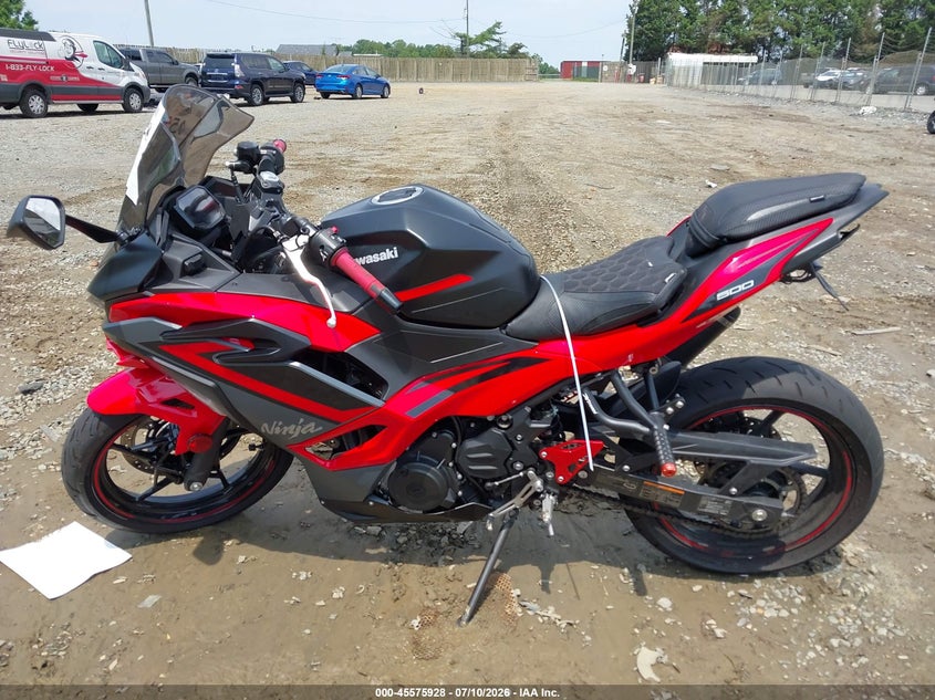 2025 Kawasaki Ex500 A/B VIN: ML5EXGJ1XSDA59048 Lot: 45575928