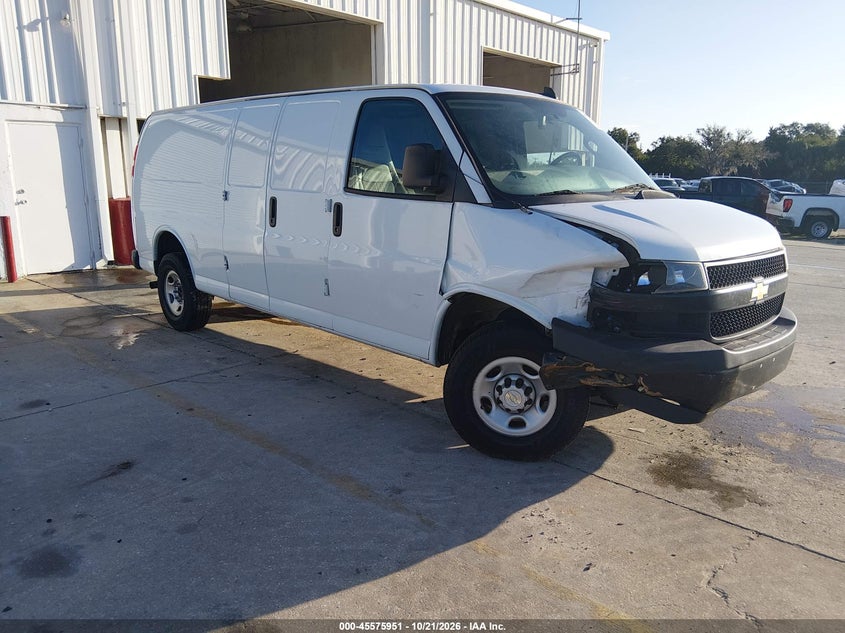 2022 CHEVROLET EXPRESS CARGO RWD 2500 EXTENDED WHEELBASE WT