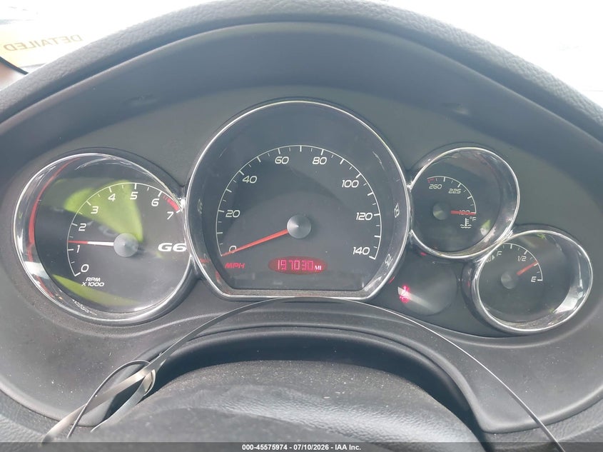 2007 Pontiac G6 Gt VIN: 1G2ZH361074261279 Lot: 45575974
