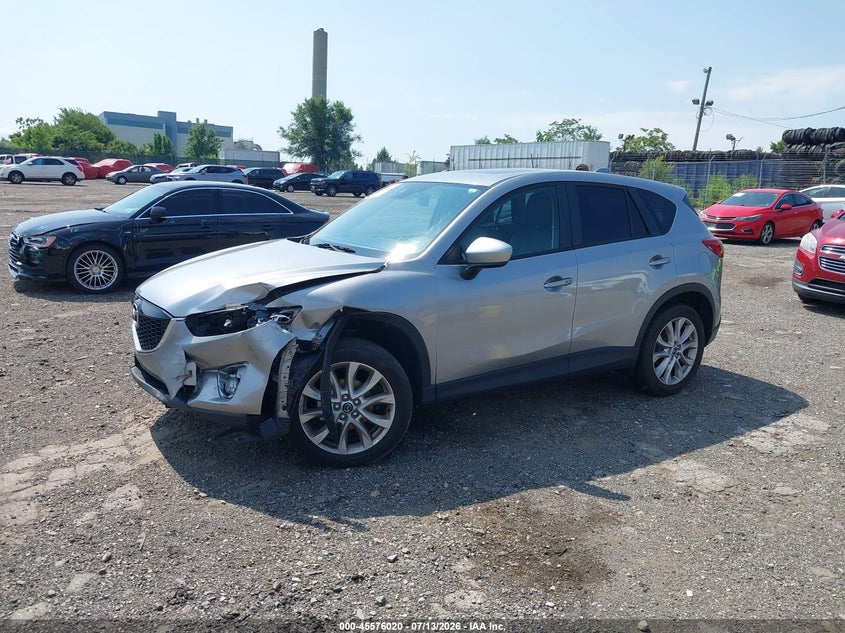 Vin: jm3ke4dy7e0385282, lot: 46074373, mazda cx-5 grand touring 20142