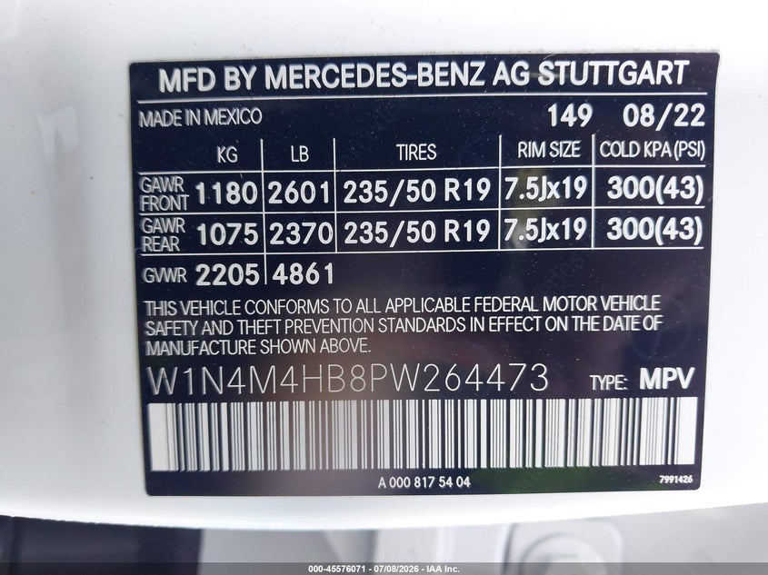 MERCEDES-BENZ GLB 250 - zdjęcie 9