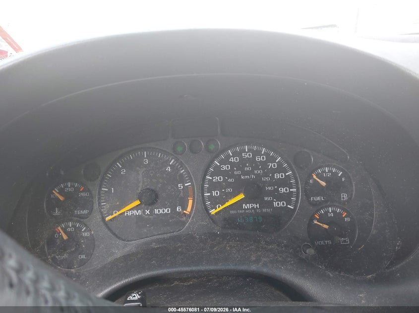 2001 Chevrolet Blazer Trailblazer VIN: 1GNDT13W212127957 Lot: 45576081