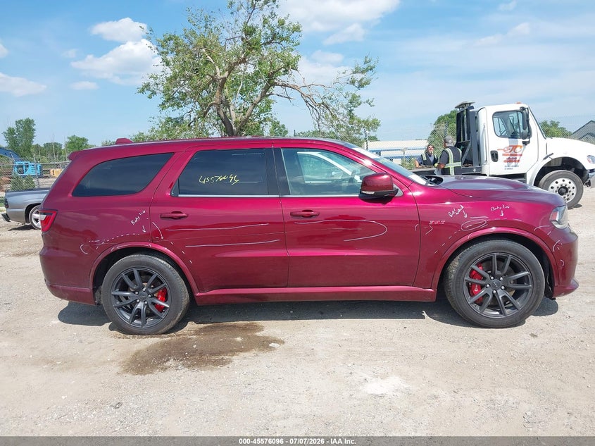 2018 Dodge Durango Srt Awd VIN: 1C4SDJGJ3JC366634 Lot: 45576096