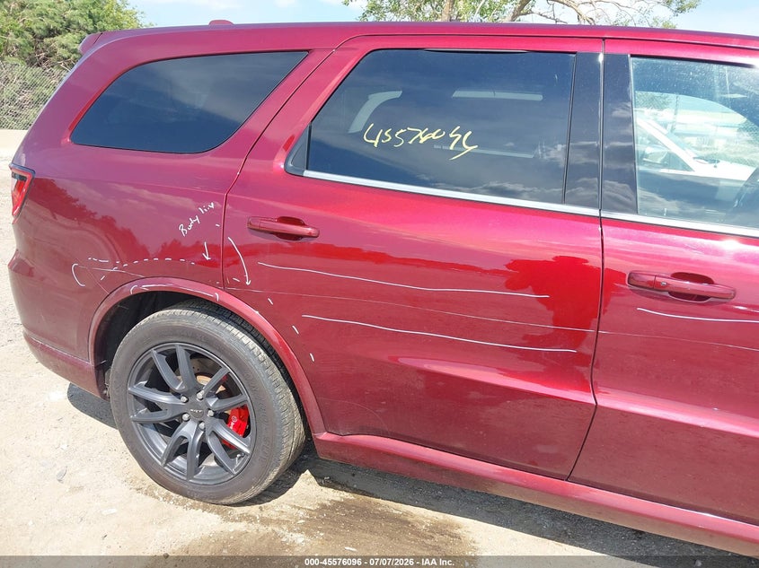 2018 Dodge Durango Srt Awd VIN: 1C4SDJGJ3JC366634 Lot: 45576096