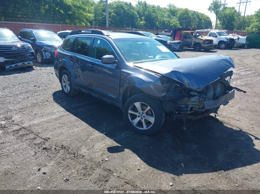 Vin: 4s4brbcc8e3244755, lot: 46074460, subaru outback 2.5i premium 2014 img_1