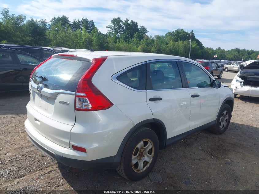 2016 HONDA CR-V auction photo 4