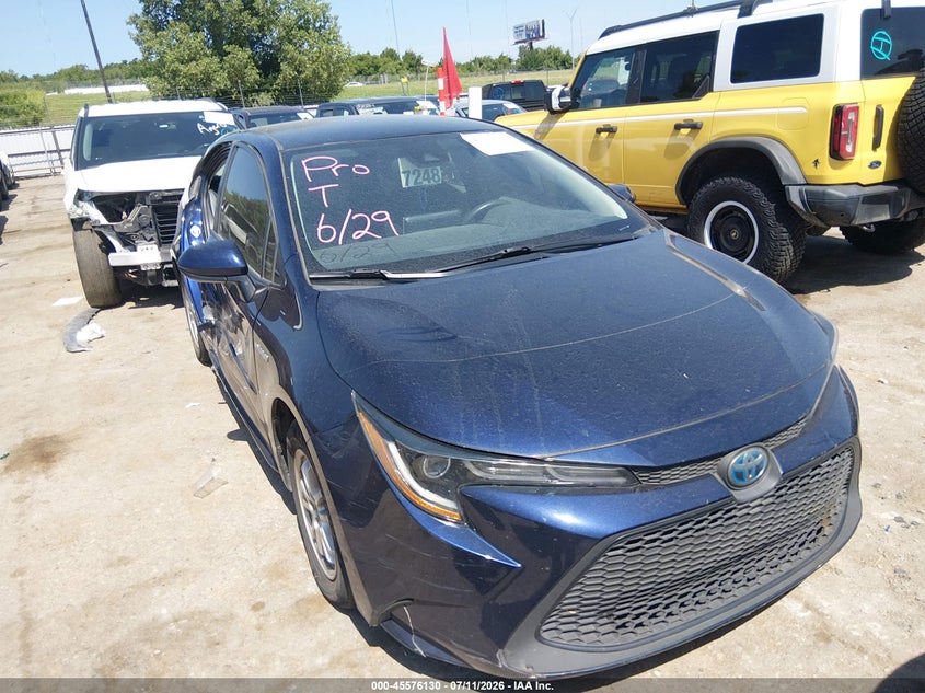 2021 TOYOTA COROLLA HYBRID LE
