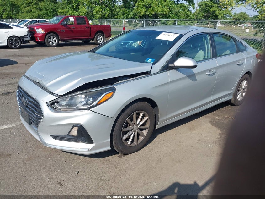 2018 Hyundai Sonata, Front End, IAAI, VIN 5NPE24AF7JH688366 — photo 2