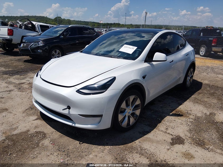 Vin: 5yjygdee5mf244891, lot: 46074492, tesla model y long range dual motor all-wheel drive 20212