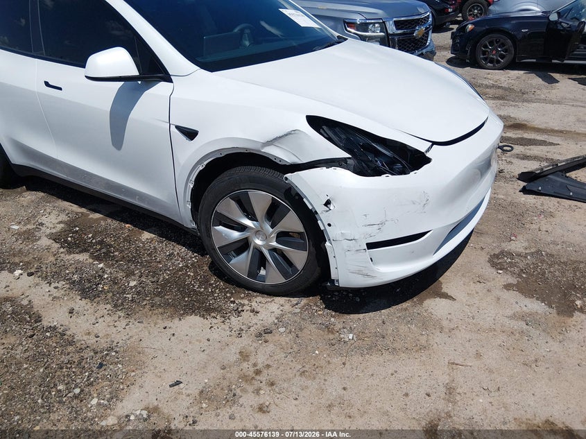 2021 Tesla Model Y Long Range Dual Motor All-Wheel Drive VIN: 5YJYGDEE5MF244891 Lot: 45576139
