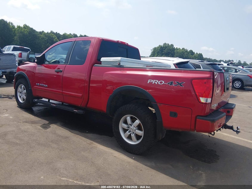 2011 Nissan Titan Pro-4X VIN: 1N6AA0CC4BN320397 Lot: 45576182