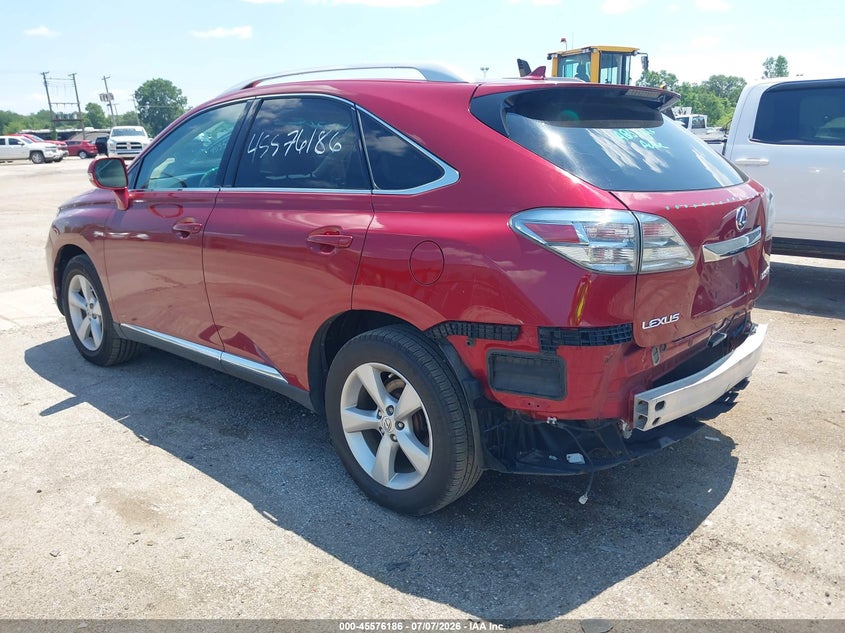 2010 LEXUS RX 350 auction photo 3