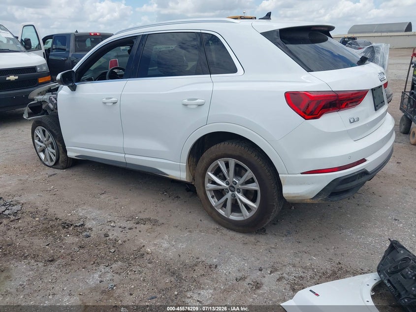 Vin: wa1decf37s1082600, lot: 46074562, audi q3 premium 45 tfsi s line quattro tiptronic 20253