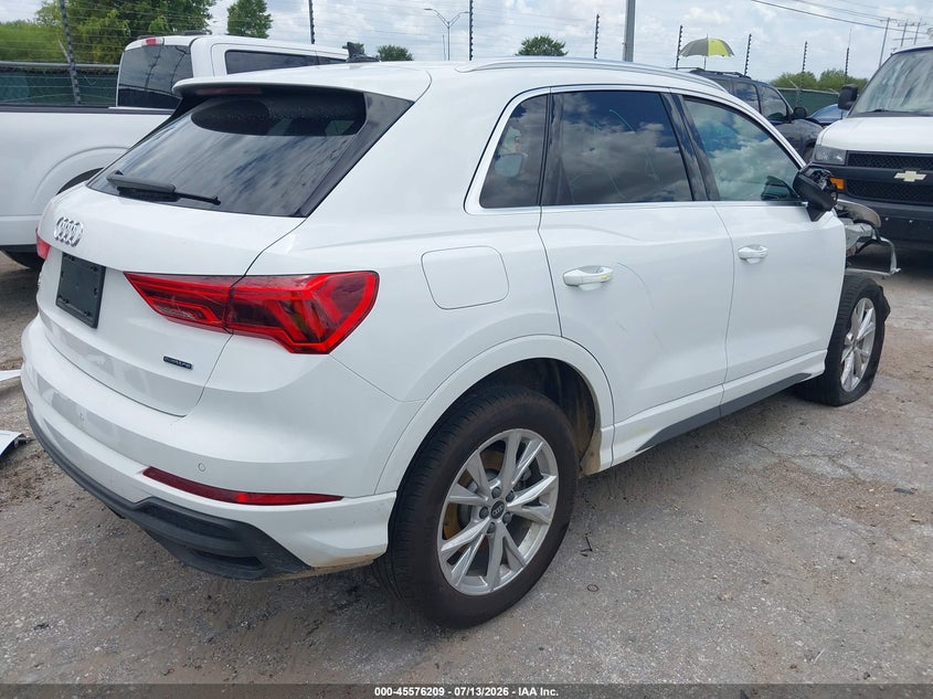 Vin: wa1decf37s1082600, lot: 46074562, audi q3 premium 45 tfsi s line quattro tiptronic 20254