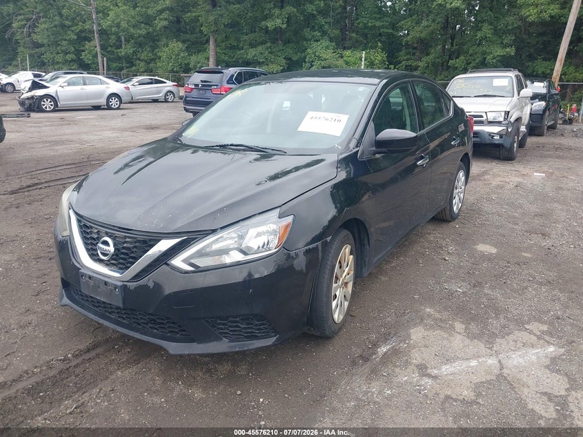 2017 Nissan Sentra Sv 3N1AB7AP0HY354186 photo 1
