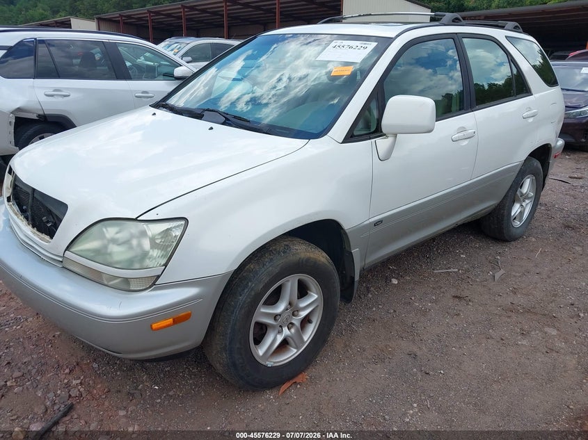 2001 Lexus RX, Front End, IAAI, VIN JTJHF10U710176746 — photo 2