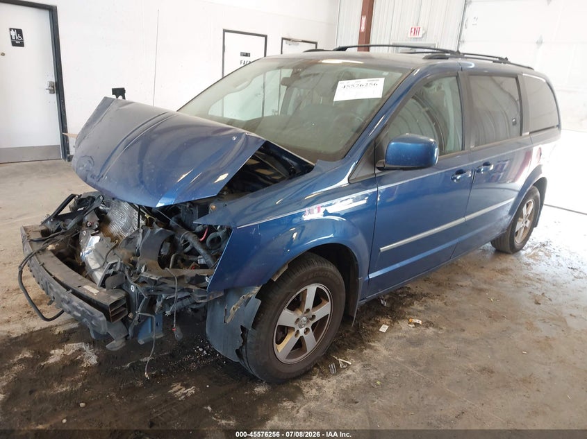 Vin: 2d4rn5d11ar261186, lot: 46074609, dodge grand caravan sxt 20102
