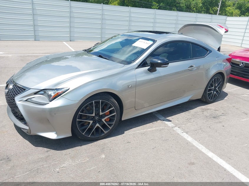 Vin: jthhz5bc4j5019165, lot: 46074615, lexus rc 350 20182