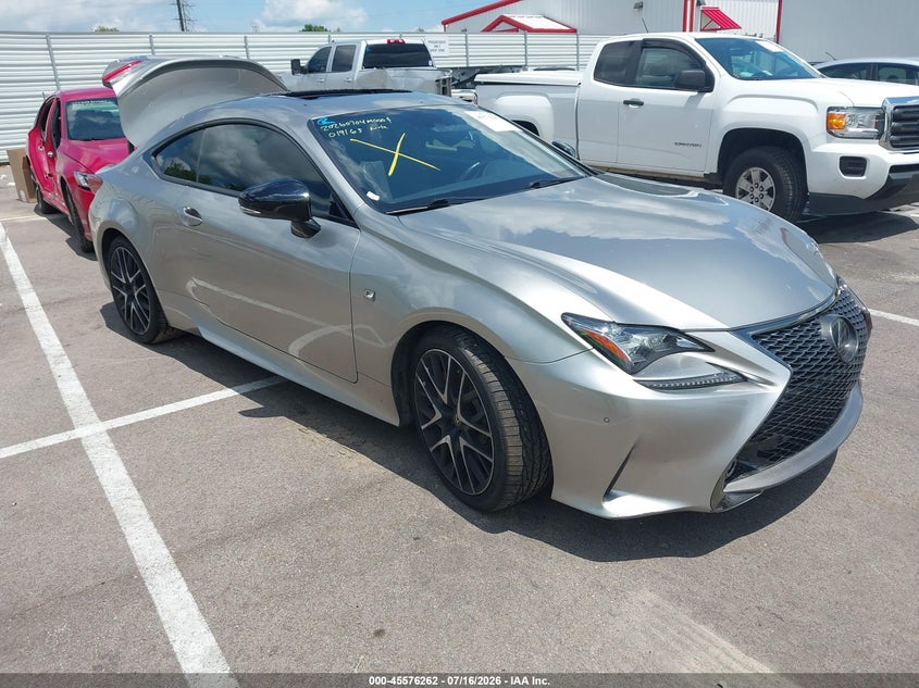 2018 LEXUS RC 350 auction photo 1