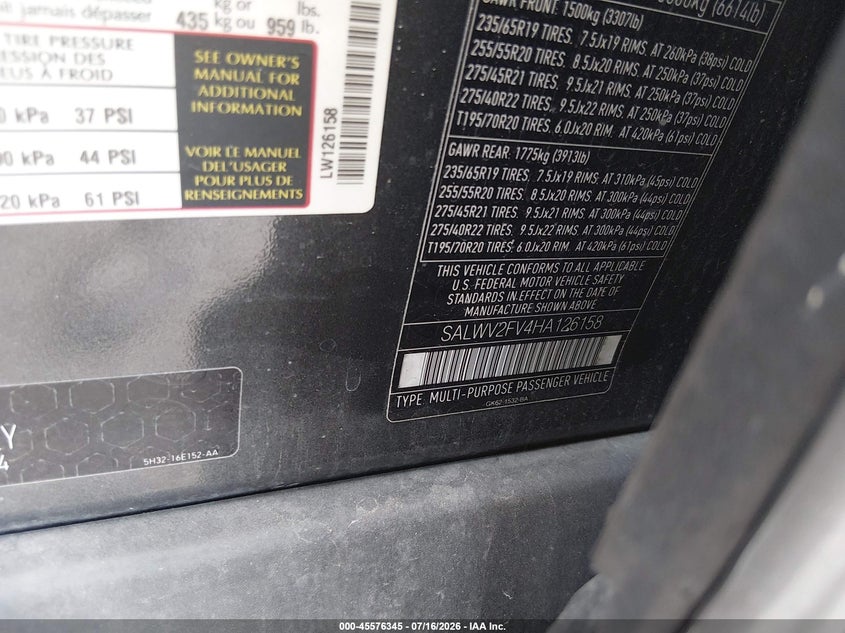 LAND ROVER RANGE ROVER SPORT - zdjęcie 9