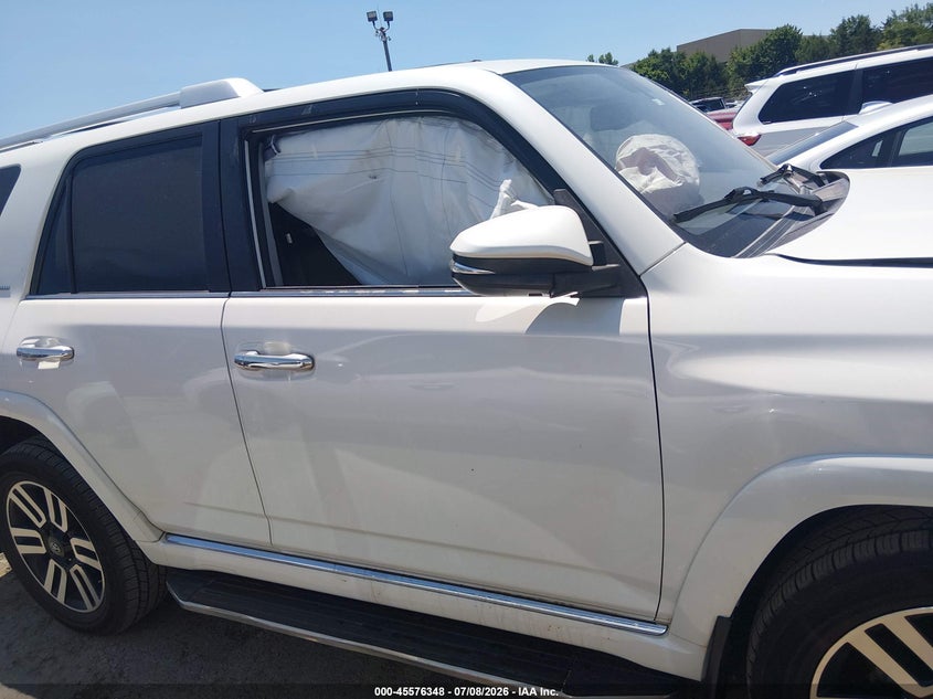 2018 Toyota 4Runner Limited VIN: JTEBU5JR5J5585729 Lot: 45576348