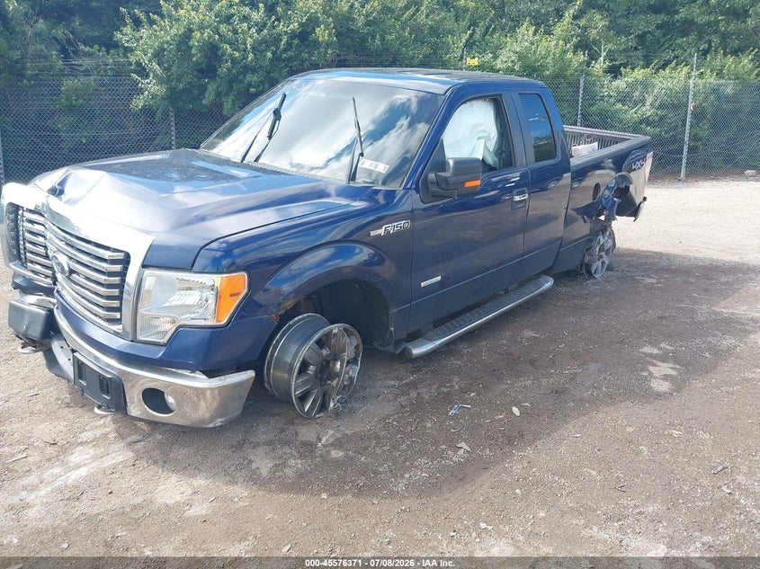 2011 Ford F-150, All Over, IAAI, VIN 1FTFX1ET9BFC54725 — photo 2