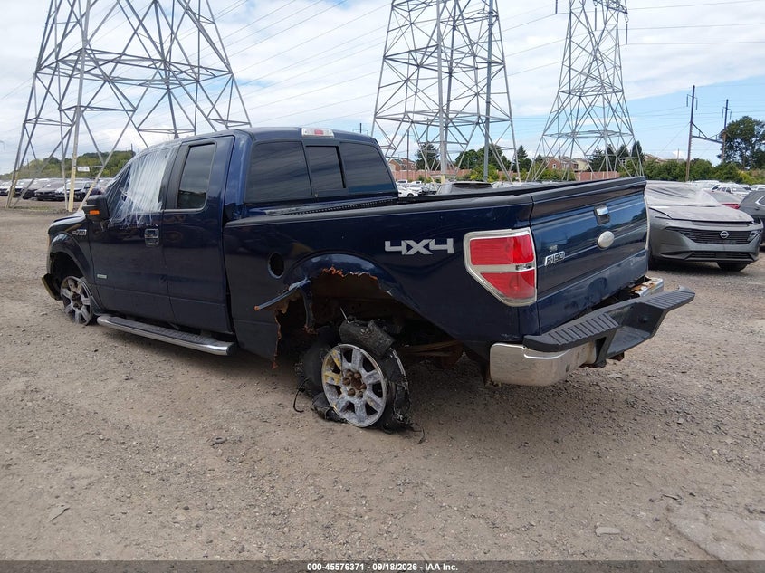 Vin: 1ftfx1et9bfc54725, lot: 46074724, ford f-150 xlt 20113