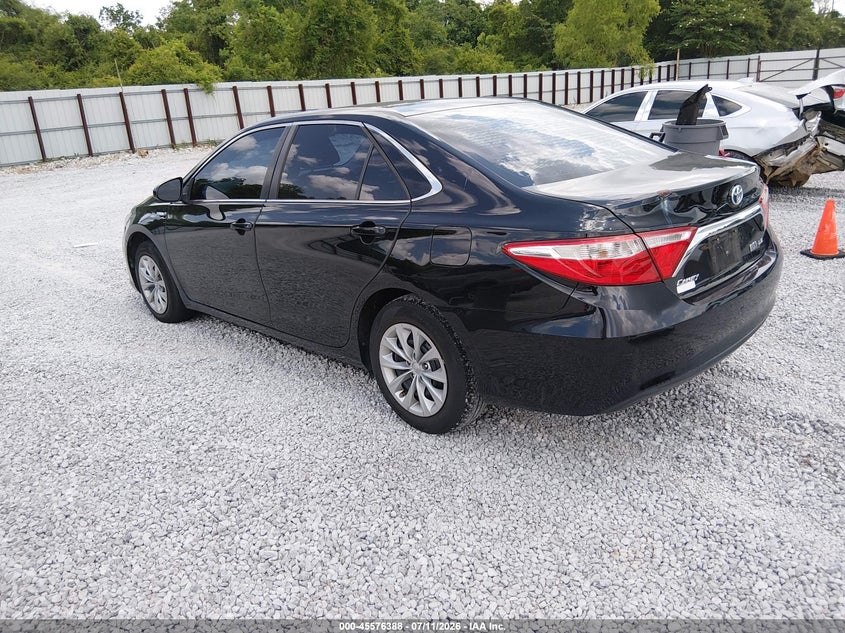 2015 TOYOTA CAMRY HYBRID auction photo 3