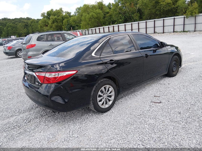 2015 TOYOTA CAMRY HYBRID auction photo 4