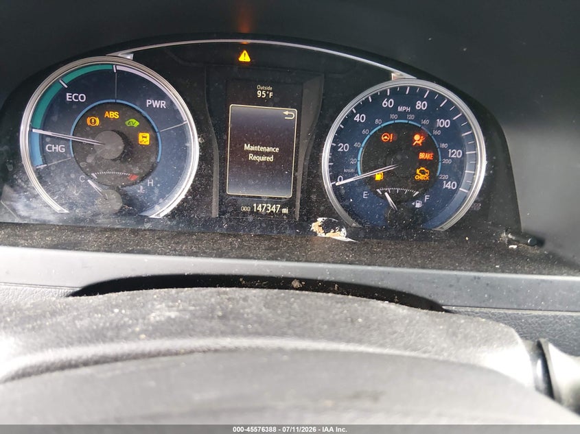 2015 TOYOTA CAMRY HYBRID auction photo 7