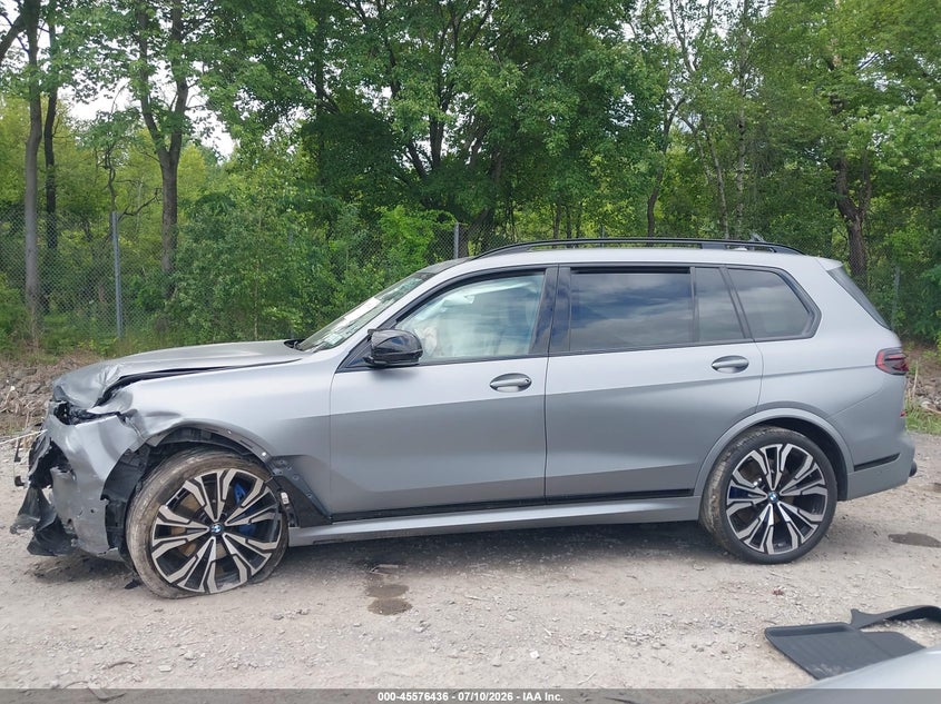 2025 BMW X7 M60I VIN: 5UX33EM09S9X97941 Lot: 45576436