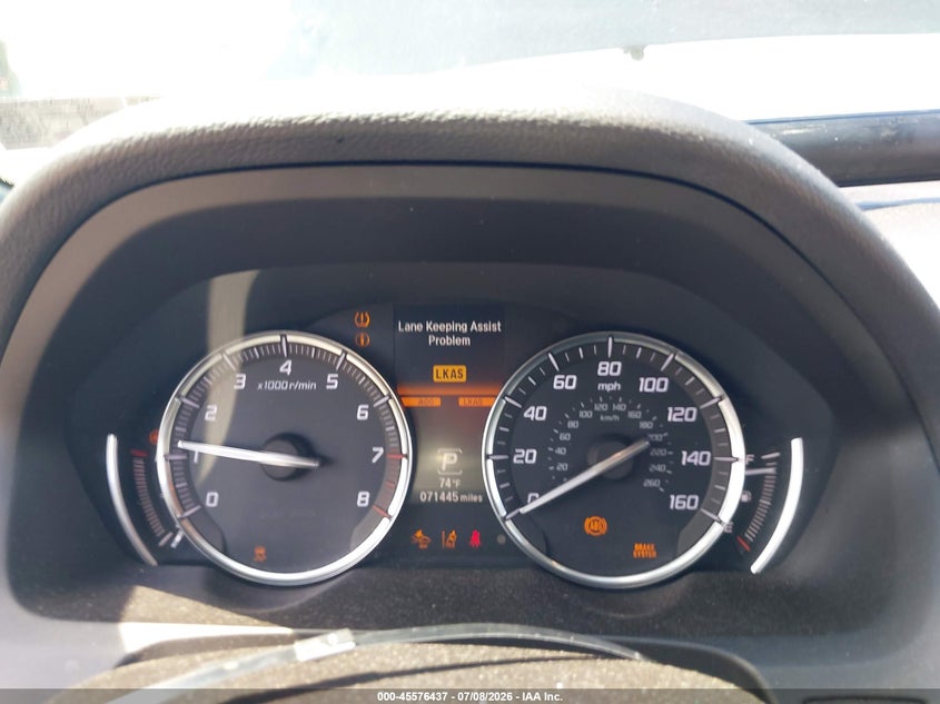 2018 Acura Tlx VIN: 19UUB1F38JA004071 Lot: 45576437